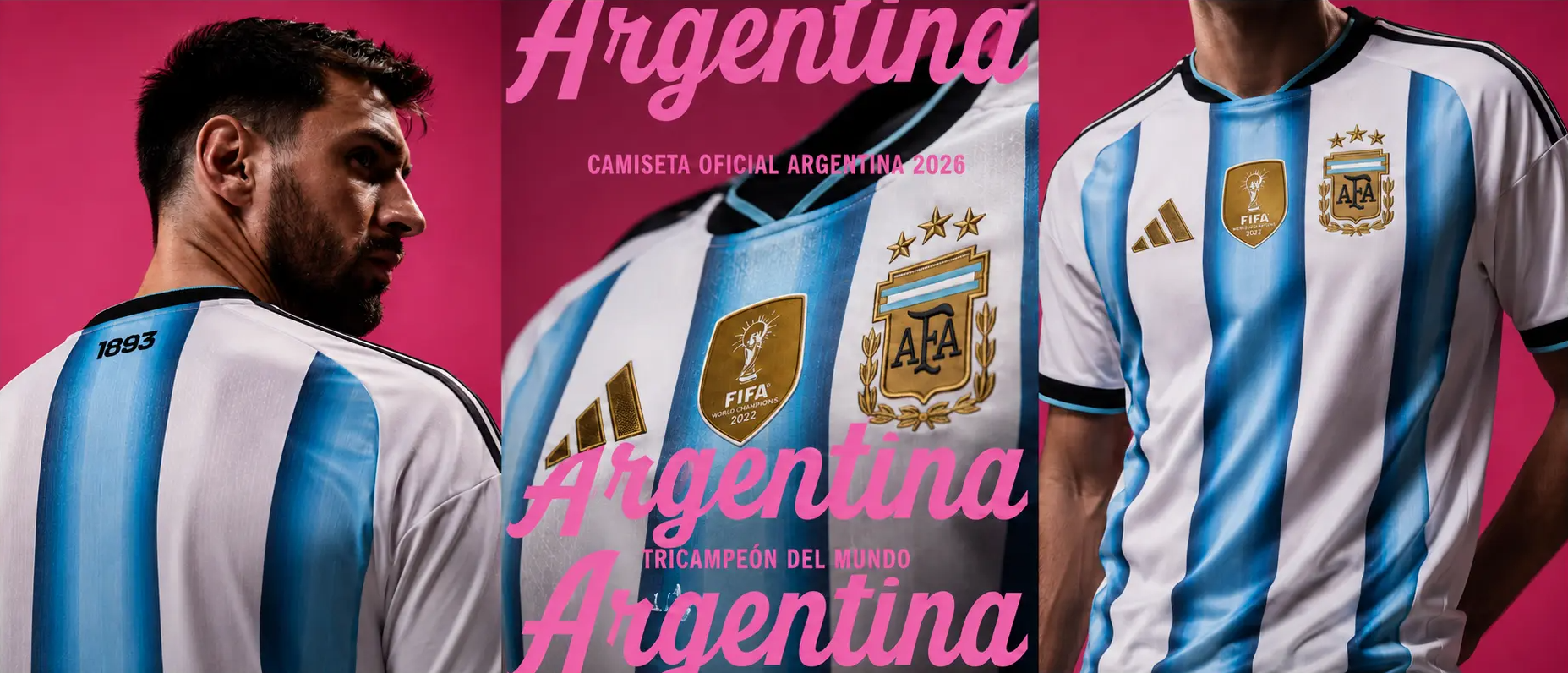 Camiseta oficial Argentina 2026