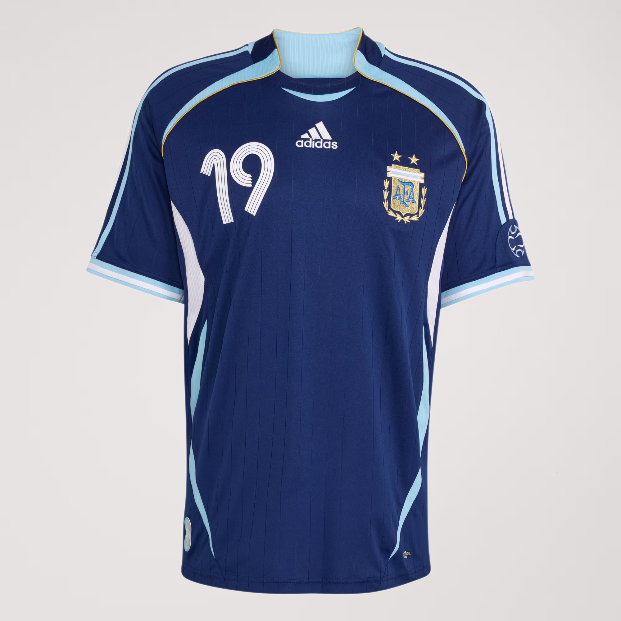 Camiseta Alternativa Argentina Messi Adidas Originals 2006
